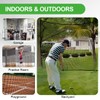 LAKNUAL Golf Practice Netting, 12X15ft Golf Hitting Hanging Kit, Sports