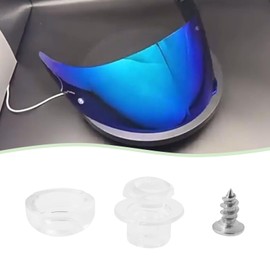 OTOTEC 2 Sets 5mm Helmet Pins Screws Compatible with Arai Compatible with Grex Compatible with Nolan Compatible with Shoei Compatible with X-Lite Compatible with AGV K1 K3SV K5