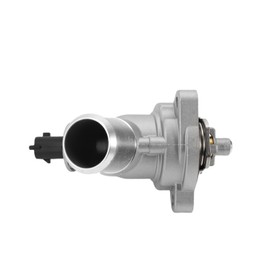 PARSKILO Car Thermostat Inner Engine Coolant Thermostat Housing Assembly No.96988257 for Chevy Cruze 1.8L 2011-2016 Aluminum Alloy Silver Tone Durable Benefit