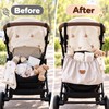 Stroller Hanging Storage Bag, Lightweight Reusable Organizer for Baby Essentials,