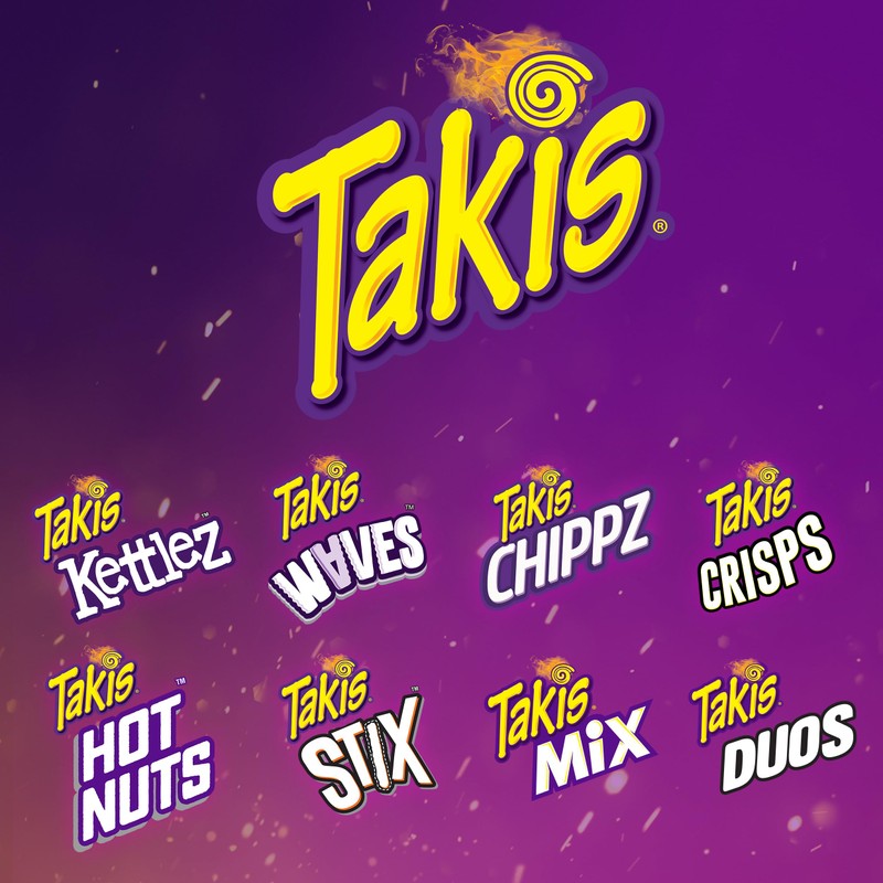 Takis Intense Nacho 40 pc / 1 oz Multipack -