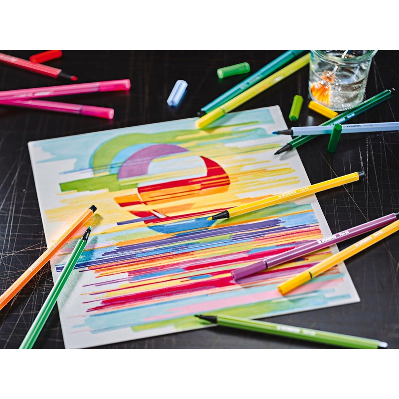 STABILO Pen 68 - Pennarello Premium - ARTY - Astuccio