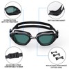 Whale shortsighted swimming goggles，OPT-48001-350