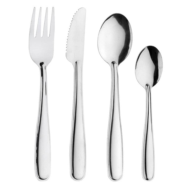 Pintinox Use&Reuse Nickel Free Stainless Steel Cutlery Reusable Recyclable Cutlery Set 72 Piece Cutlery Set
