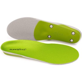 SUPER feet Insole, Green [11121014] Trim Fit Series Insole E (26.0-28.0 cm) Green