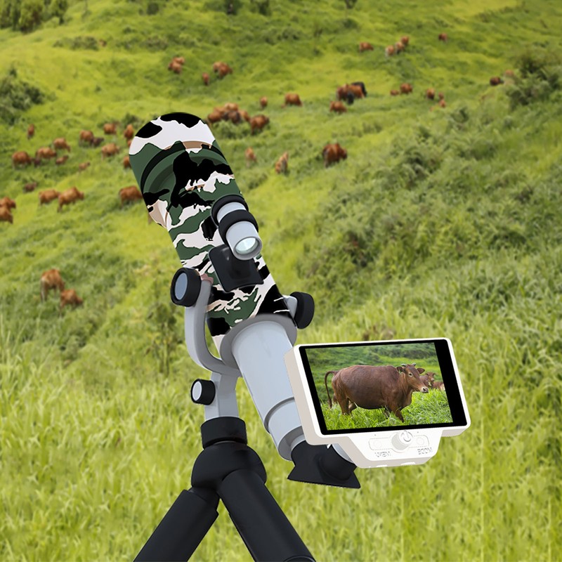 Telescope Electronic Eyepiece 5in IPS Screen 2K HD WiFi Digital