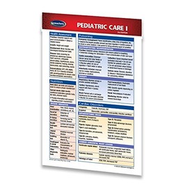 Pediatric Care Guide I - Medical Pocket Quick Reference Guide by Permacharts