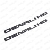 GMC 2x Denali HD Side Door Tailgate Letter Nameplate Emblem