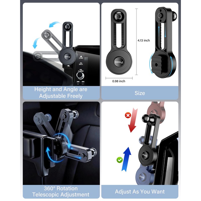 SKYLOTEC Magnets Phone Mount for Kia Sportage 2023-2025