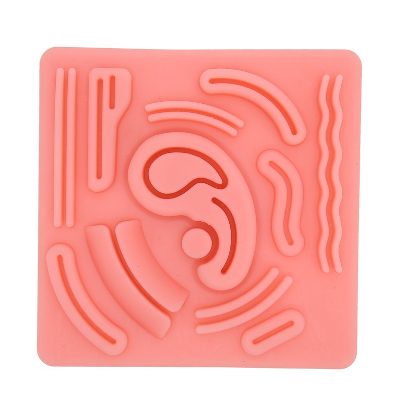 Silicone Laparoscopic Suture Simulation Pad 3D Laparoscopic Suture Pad with