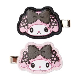 Sanrio 042951 My Melody Hair Clip Set (Midnight Melocro)