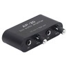 2CH Sound Amp Preamplifier Balanced Input 1/4in 6.5mm Gain Independent
