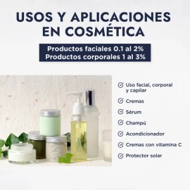 Ácido Hialurónico Puro 50g, Alto Peso M, Rinde 5l De Serum                                                                                            