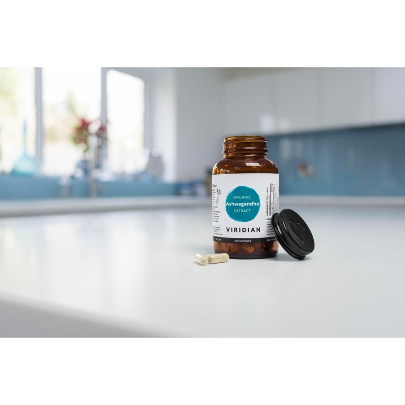 Viridian - Organic Ashwagandha Extract – 60 Vegan Capsules |