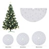 78 cm Christmas Tree Skirt White Christmas Tree Skirt Faux