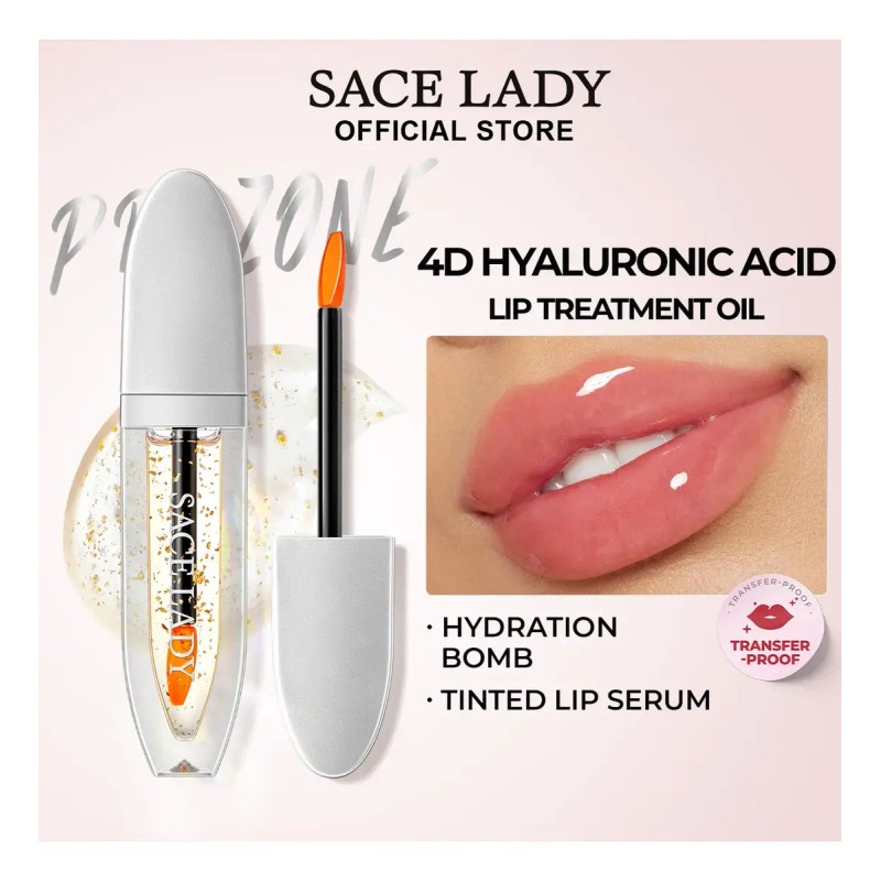 Sace Lady Lip Oil Gloss Hialurónico Para Labios Voluminizado