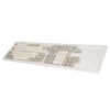 Keyboard Keycaps Retro Grey White 122 Keys PBT Theme Keycap
