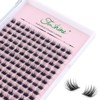 Fenshine Cluster Lashes Individual Lashes Wide Stem C/D Curl 9-15
