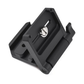Foldable L-shaped Quick Release Plate Camera L Bracket Aluminum Alloy Vertical Horizontal Switching with 1/4 Inch Screw Replacement for Canon Nikon Sony DSLR Camera