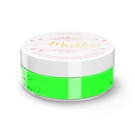 MARBLERS Cosmetic Grade Neon Mica Powder [Neon Green] 0.11oz (3g) | Pearlescent | Dye | Non-Toxic | Vegan | Cruelty-Free | Festival, Rave & Party Makeup | Eye, Hair, Nail Polish, Eyeshadow