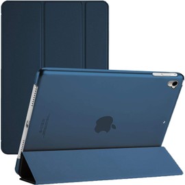 TechDealsUK For iPad 10.2" (9th/8th/7th Generation 2021/2020/2019) Smart Case Ultra Slim Magnetic Cover with Auto Wake/Sleep for Apple iPad 10.2 (Blue)