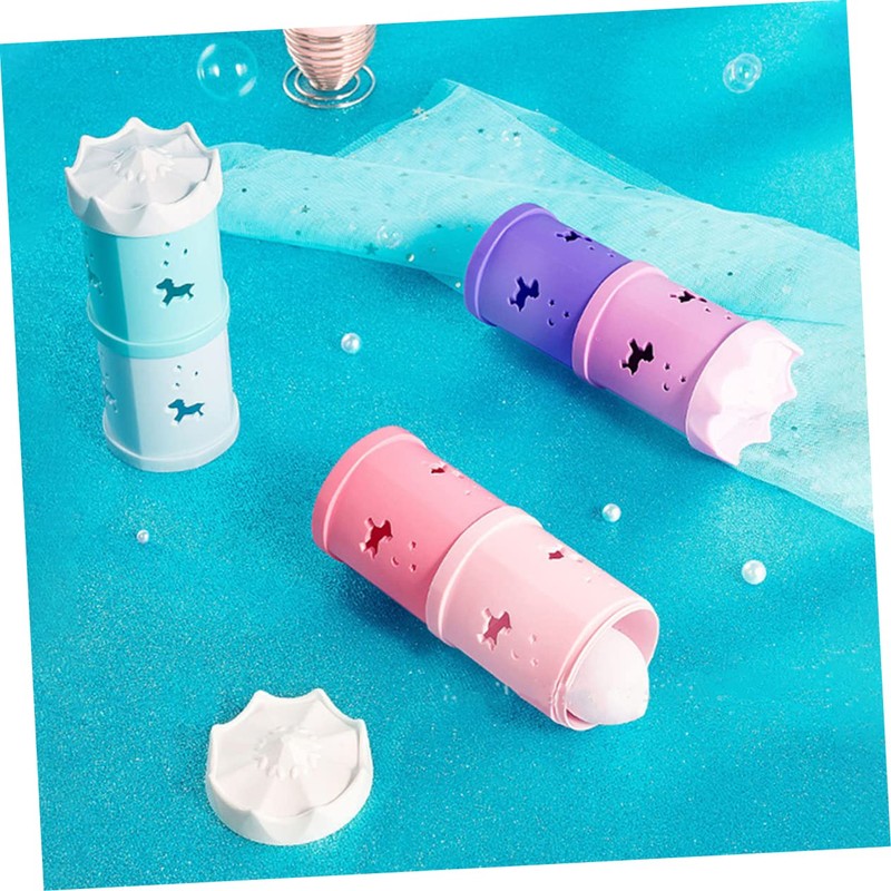 VICASKY 2pcs Adorable Makeup Sponge Storage Box Holder Travel Organizer