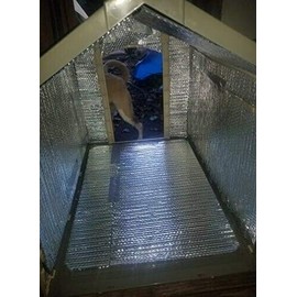 10sqft Dog Cat Pet Reflective Thermal Heat Shield Insulation (R8) Non Fiberglass