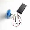 Lpdphanxfkx 2AA Battery Holder with Switch and Wires, 4 Pcs