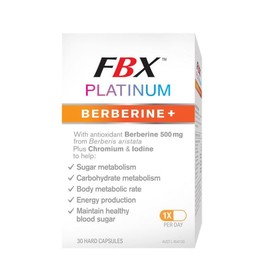 Naturopathica Buy Naturopathica FBX Platinum Berberine Plus 30 Capsules Online