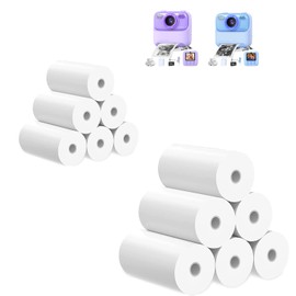 masterbee Printing Paper, Replacement Paper of Instant Print Camera, Refill Thermal Paper 12 Rolls, Photo Printing Paper, BPA Free