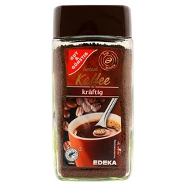 EDEKA Gut & Günstig Instand Coffee Strong Pack of 6 (6 x 200 g)