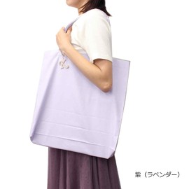 miwaki Bag-j Tote Bag, Hobby Bag, Plain, Lesson Bag, Eco Bag, Subbag, Handbag, Training Bag, Lesson Bag, Made in Japan, Men's, Women's, Kids, Simple Bag-j, purple