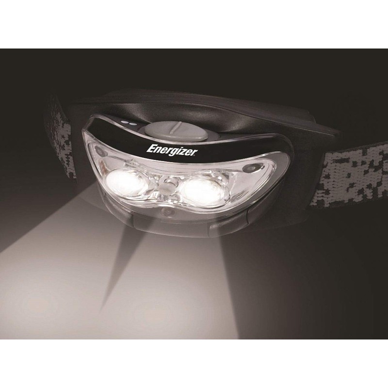 エナジャイザー LED ヘッドライト (明るさ最大60ルーメン/点灯時間最大19時間) HDL605GY