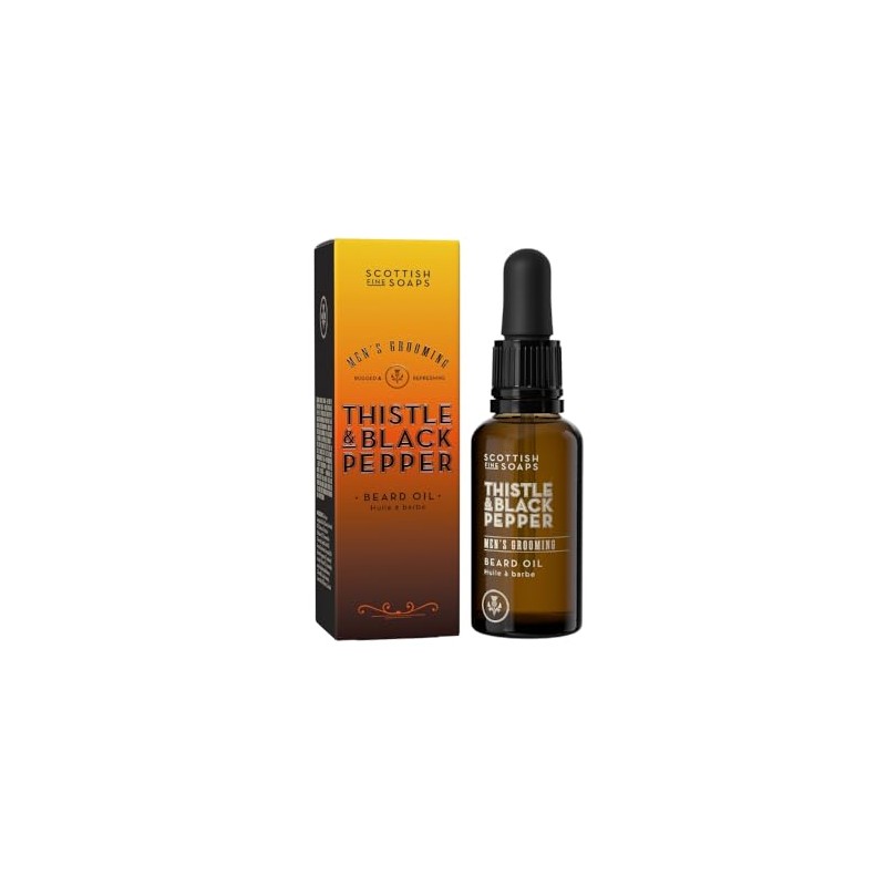 Scottish Fine Soaps Bartöl Thistle & Black Pepper 30ml