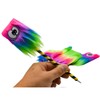 Lopenle 6PCS Rainbow Monster Pens Funny Fluffy Fuzzy Pens Pom
