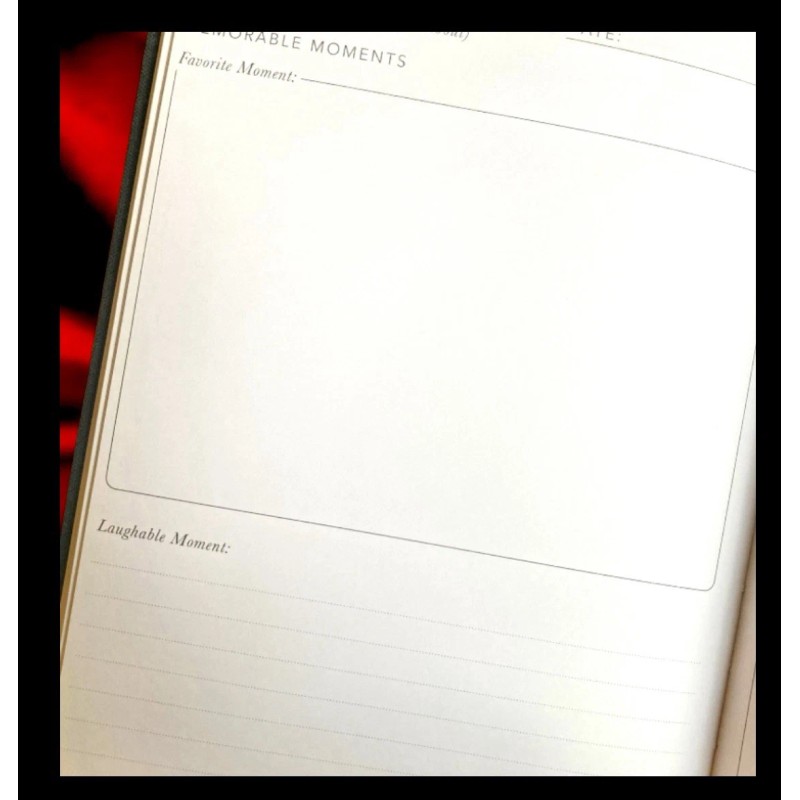 Gartner Studios Family Keepsake Journal Canvas Hardback 6.25”x9.75” Legacy,Memorie