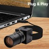 Hotpet 8MP 10X Optical Zoom USB Webcam, 5-50mm Manual Focus