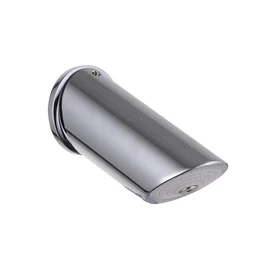 Nuie Valve A3557 Commercial ǀ Modern Bathroom Concealed Anti-Vandal Fixed Shower Head, 63mm x 63mm, Chrome, Set of 3 Pieces