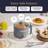 Elite Gourmet NOODLE EXPRESS™ Hot Pot, Prepare Ramen, Rice, Soups,