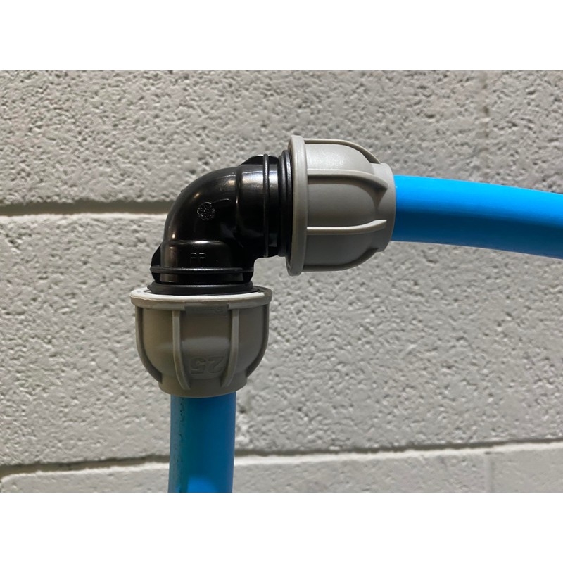 mdpe Elbow polyethylene Compression Fittings for mdpe Water Supply Pipe
