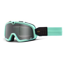 100% BARSTOW Premium Protective Sport Goggles with Minimal Frame (Cardif - Smoke Lens)