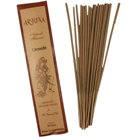 GURU SHOP Arjuna Incense Sticks Lovely Citronella Brown Incense Sticks from Bali
