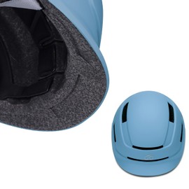 SLANIGIRO Adult Bike Helmet for Men Women - Bicycle Urban Road Helmet with Replacement Pads - Adjustable Fit System & Tail Light