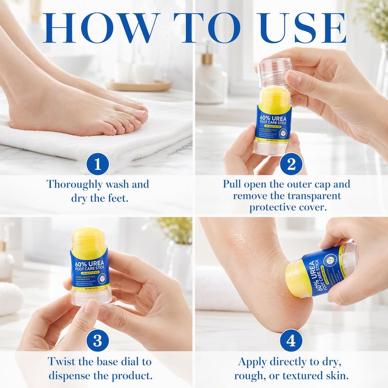Urea Foot Cream 60% with 2% Salicylic Acid,Foot Cream Stick