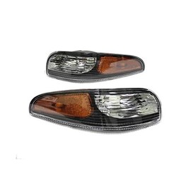 Corvette Parking Lamp Black/Amber 1997-2004 C5 (Pair)