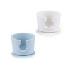 Strong adsorption convenient bathroom multipurpose sanitary razor holder Blue 3ea