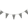 60m PE Black and White Checkered Racing Flag F1 Racing