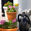 Fiskars 20-56106 6 Inch Ariana with Self-Watering Grid, Color Clay,