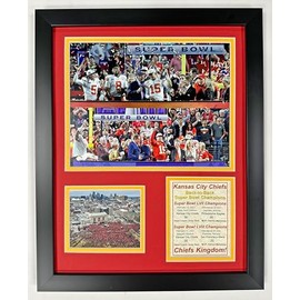2023 LVIII Champions | Framed Photo Collages (12"x15", Back to Back Champs)
