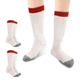 Hiking Socks, 2-Pair Compression Socks Wide Toe Box For Health Bunion Unisex, Breathable Athletic Running Sock Barefoot Sock